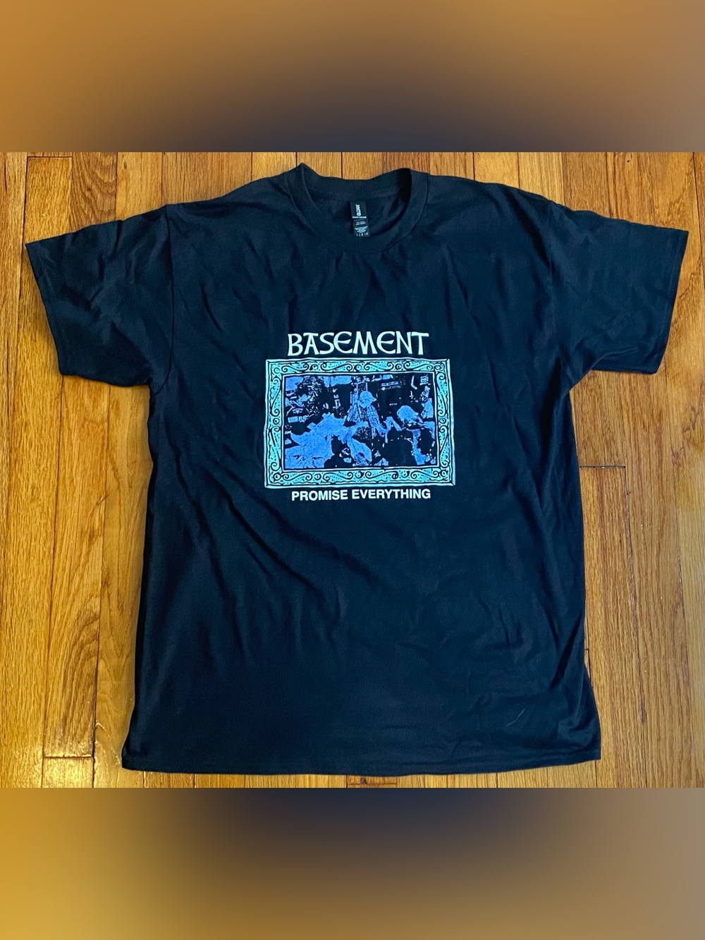 BASEMENT U.K. Emo Punk Band “Promise Everything” Black T-Shirt